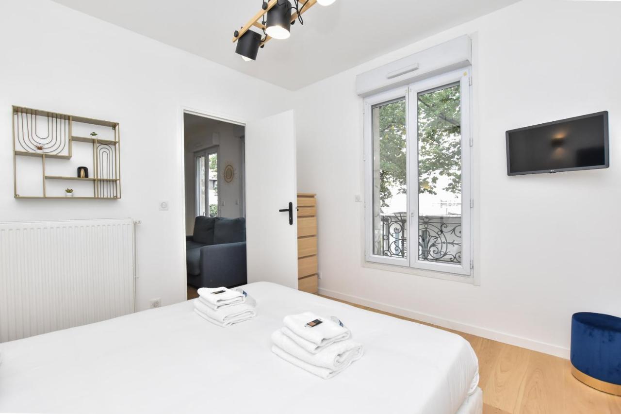 Apartamento Cosy 1Br - Place Saint Fargeau París Exterior foto